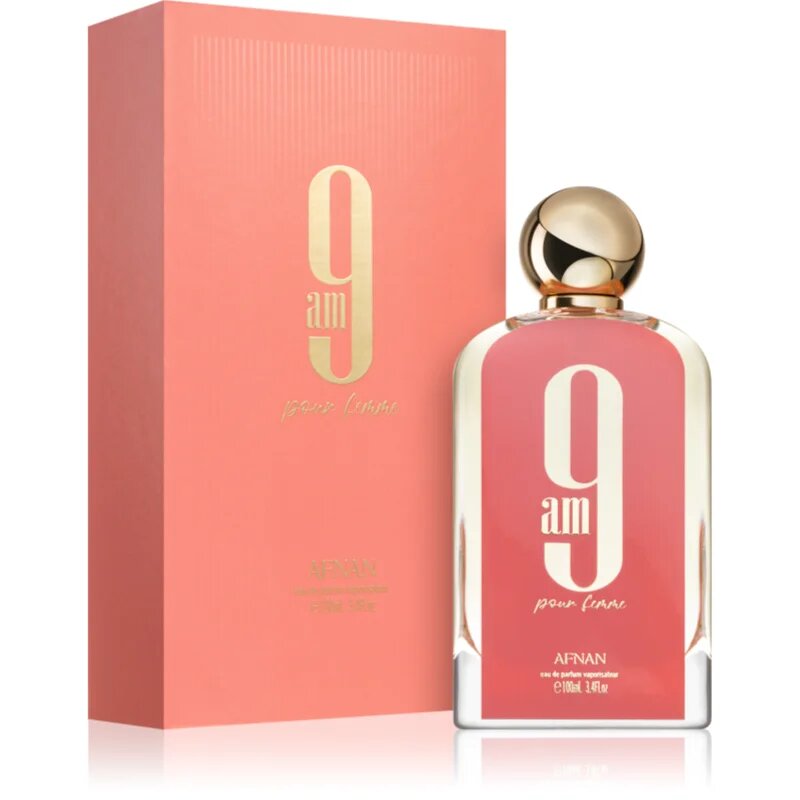 Afnan 9 AM Pour Femme parfémovaná voda pro ženy 100 ml