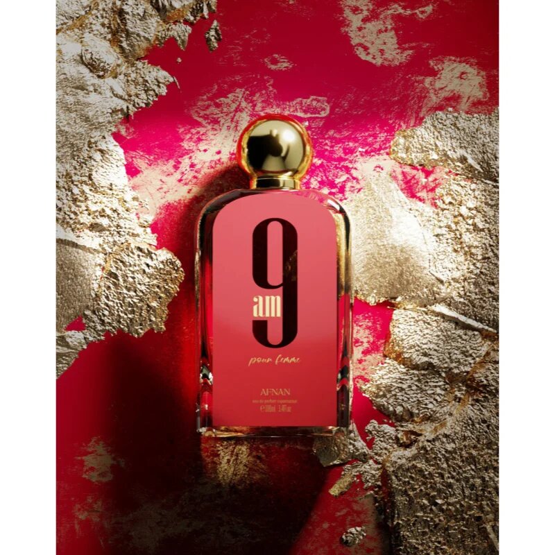 Afnan 9 AM Pour Femme parfémovaná voda pro ženy 100 ml