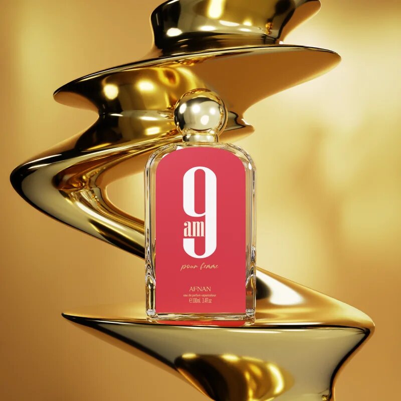Afnan 9 AM Pour Femme parfémovaná voda pro ženy 100 ml