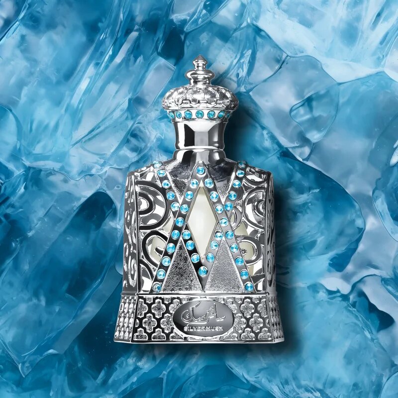 Afnan Silver Musk parfémovaný olej unisex 15 ml
