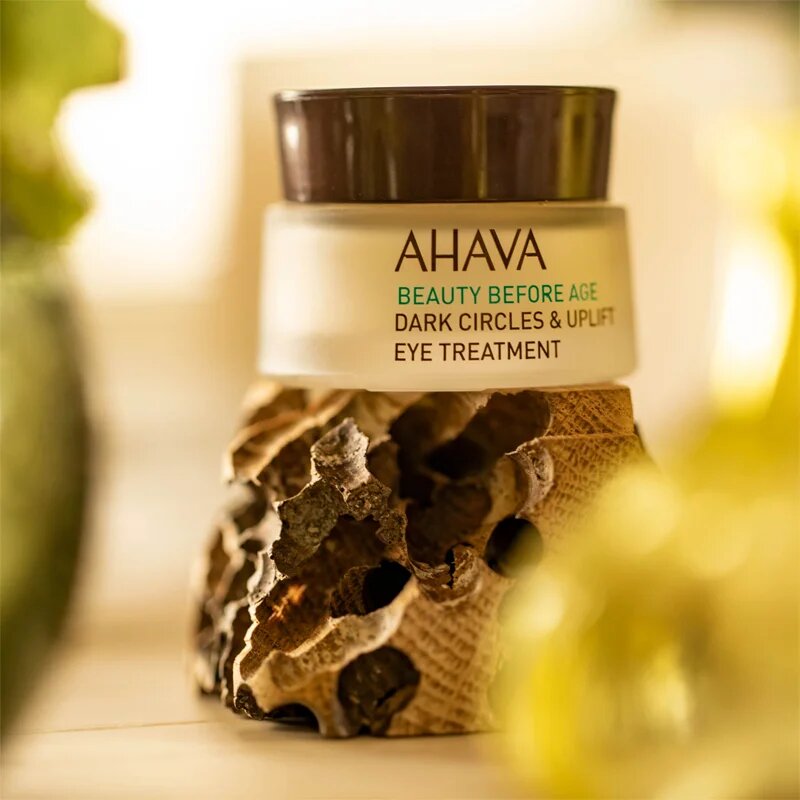 AHAVA Beauty Before Age luxusní krém na oči a víčka proti otokům a tmavým kruhům 15 ml