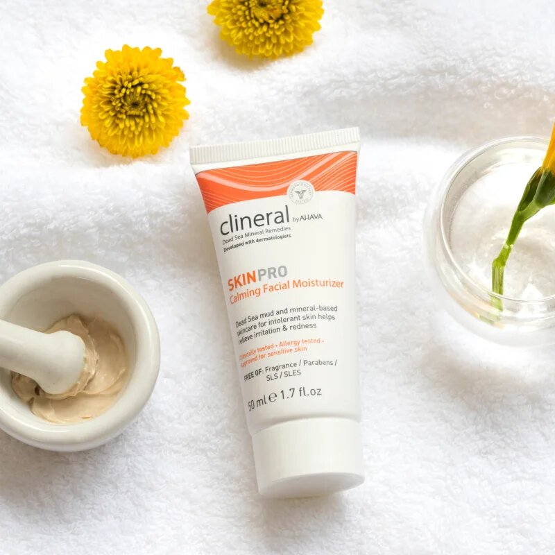 AHAVA Clineral SKINPRO hydratační a zklidňující krém pro citlivou a intolerantní pleť 50 ml