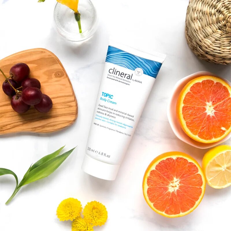 AHAVA Clineral TOPIC zklidňující tělový krém pro atopickou pokožku 200 ml