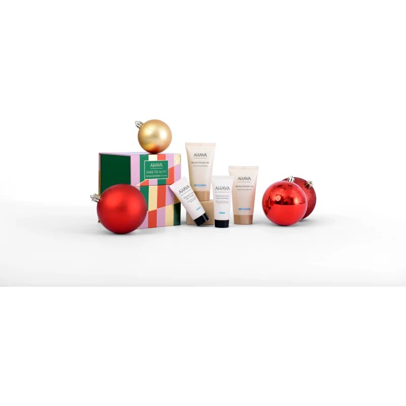 AHAVA Dare to Glow Refresh & Hydrate Express dárková sada na tělo a obličej