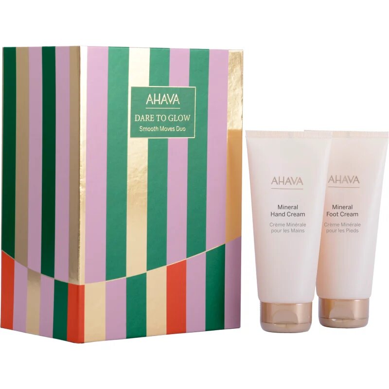 AHAVA Dare to Glow Smooth Moves Duo dárková sada pro výživu a hydrataci