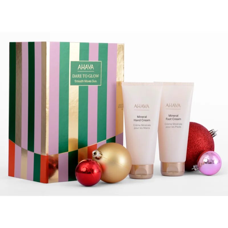 AHAVA Dare to Glow Smooth Moves Duo dárková sada pro výživu a hydrataci