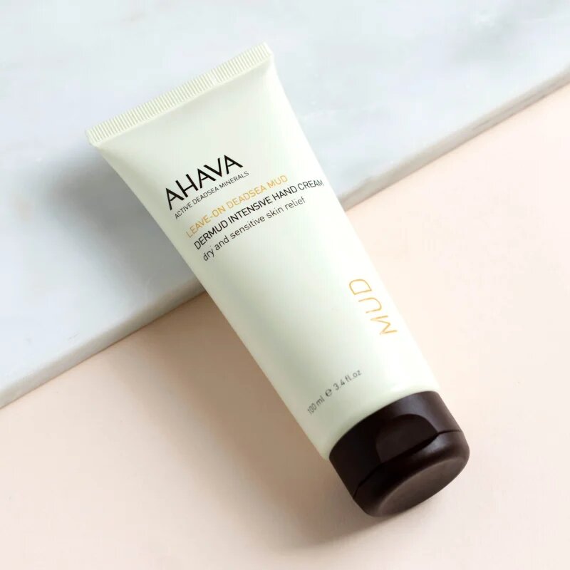 AHAVA Dead Sea Mud intenzivní krém na ruce pro suchou a citlivou pokožku 100 ml