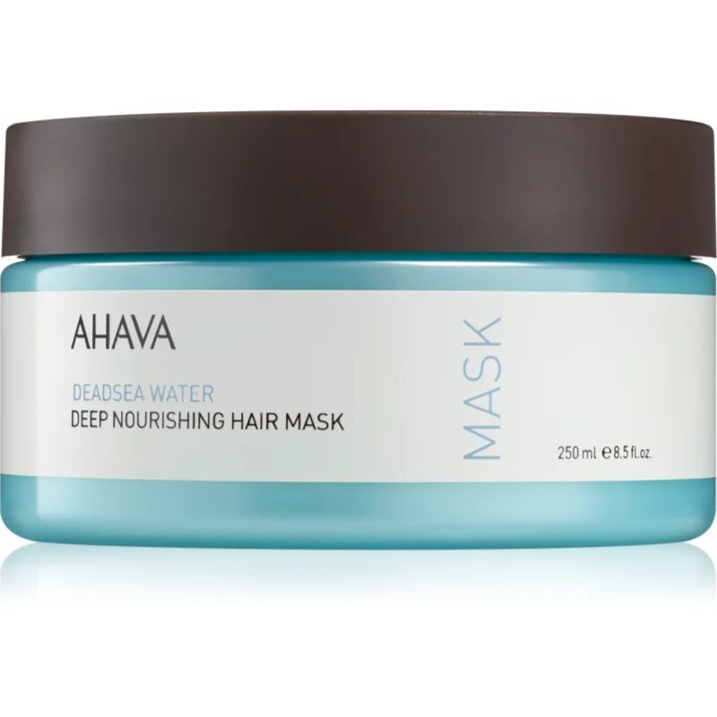 AHAVA Dead Sea Water hloubkově vyživující maska na vlasy 220 ml