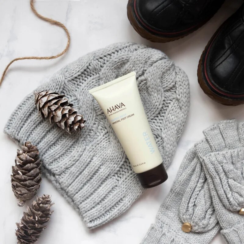 AHAVA Dead Sea Water minerální krém na nohy 100 ml