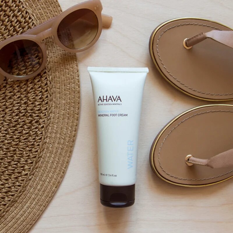 AHAVA Dead Sea Water minerální krém na nohy 100 ml