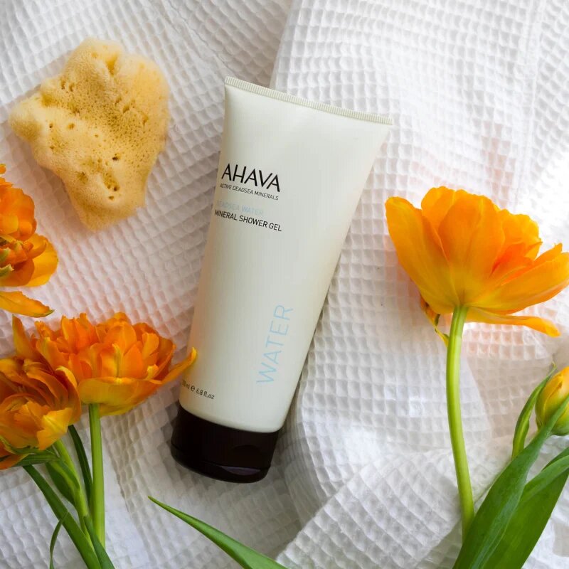 AHAVA Dead Sea Water minerální sprchový gel s hydratačním účinkem 200 ml