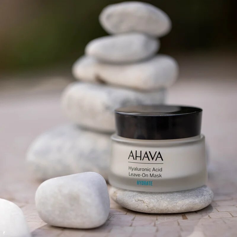 AHAVA Hyaluronic Acid Leave-On Mask hydratační krémová maska s kyselinou hyaluronovou 50 ml
