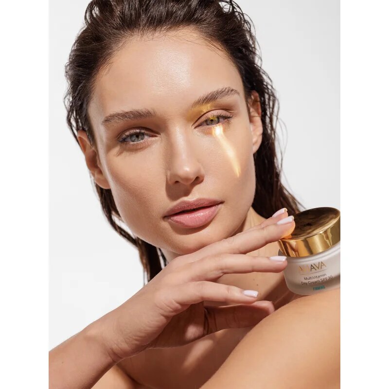 AHAVA MultiVitamin hydratační a zpevňující denní krém SPF 30 50 ml