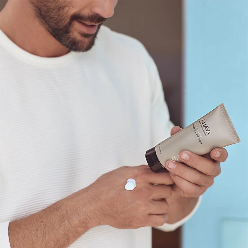 AHAVA Time To Energize Men minerální krém na ruce 100 ml