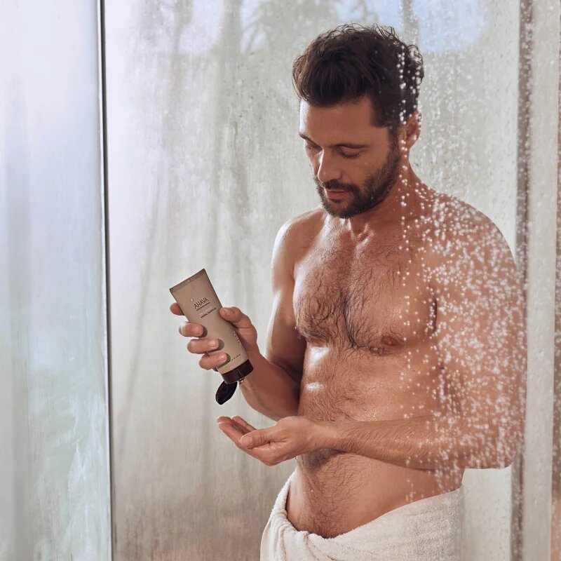 AHAVA Time To Energize Men minerální sprchový gel 200 ml