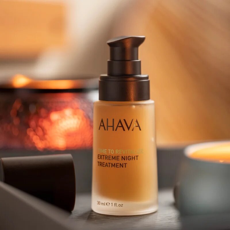 AHAVA Time To Revitalize omlazující noční péče proti vráskám 30 ml
