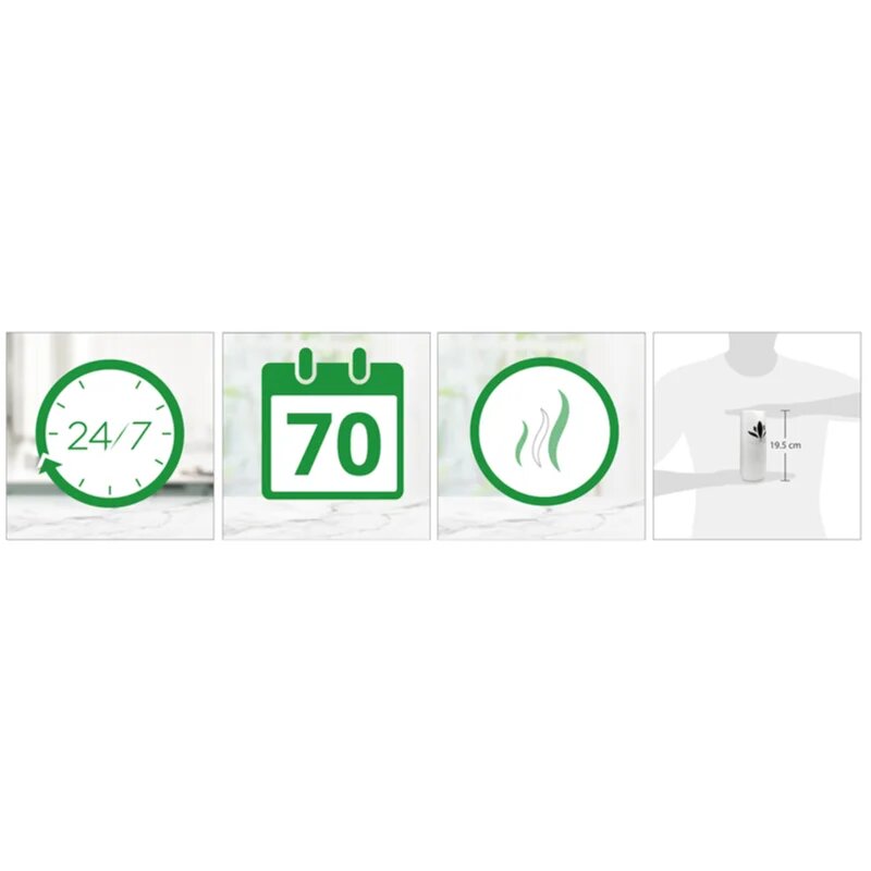 Air Wick Freshmatic Smooth Satin & Moon Lily osvěžovač vzduchu s vůní květin 250 ml