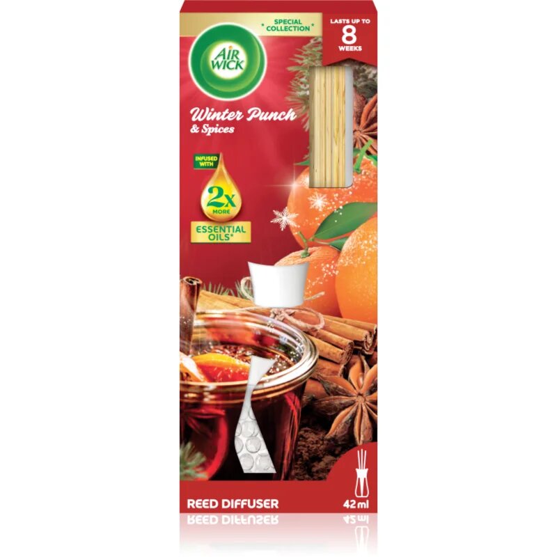 Air Wick Winter Punch&Spices Zimní punč aroma difuzér s náplní 42 ks