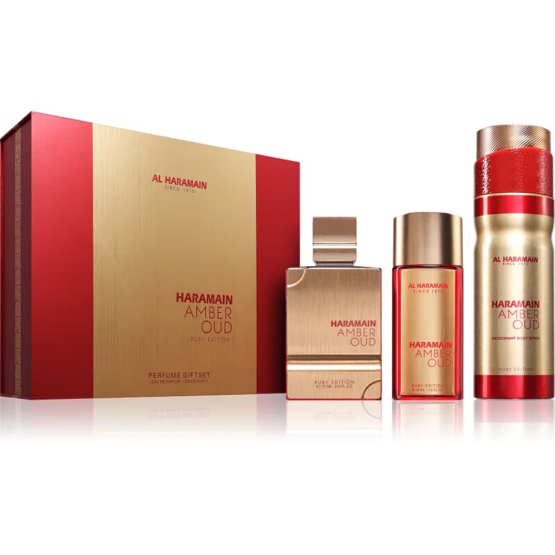Al Haramain Amber Oud Ruby Edition dárková sada unisex 1 ks