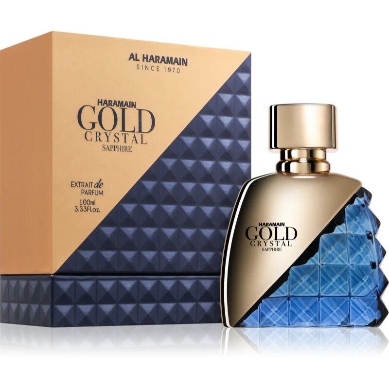 Al Haramain Gold Crystal Sapphire parfémový extrakt unisex 100 ml
