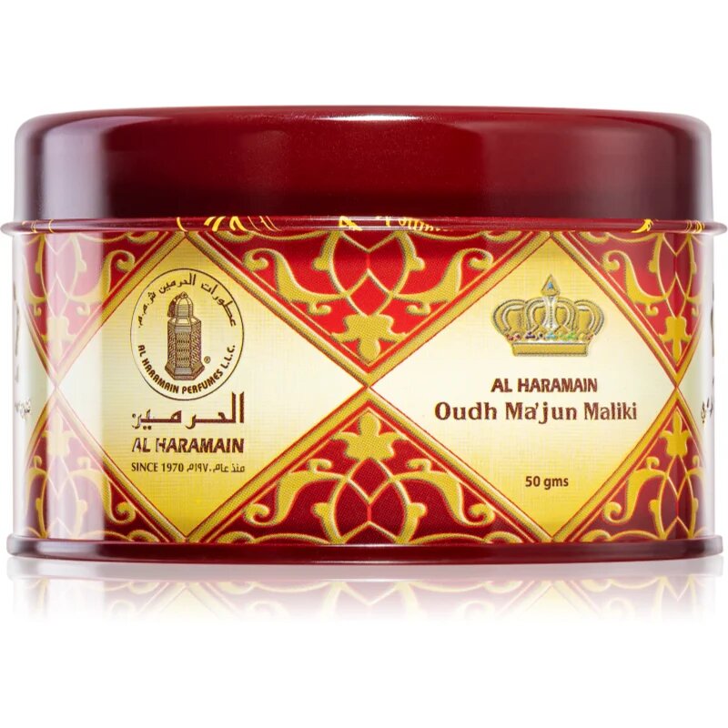 Al Haramain Oudh Ma'Jun Maliki bakhoor 50 g