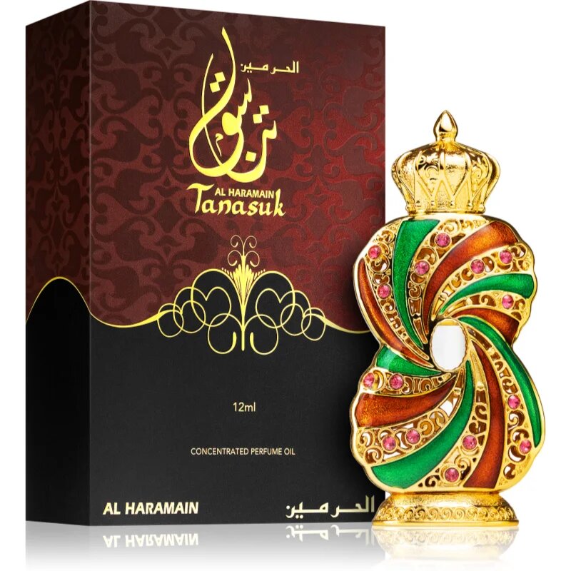 Al Haramain Tanasuk parfémovaný olej unisex 12 ml