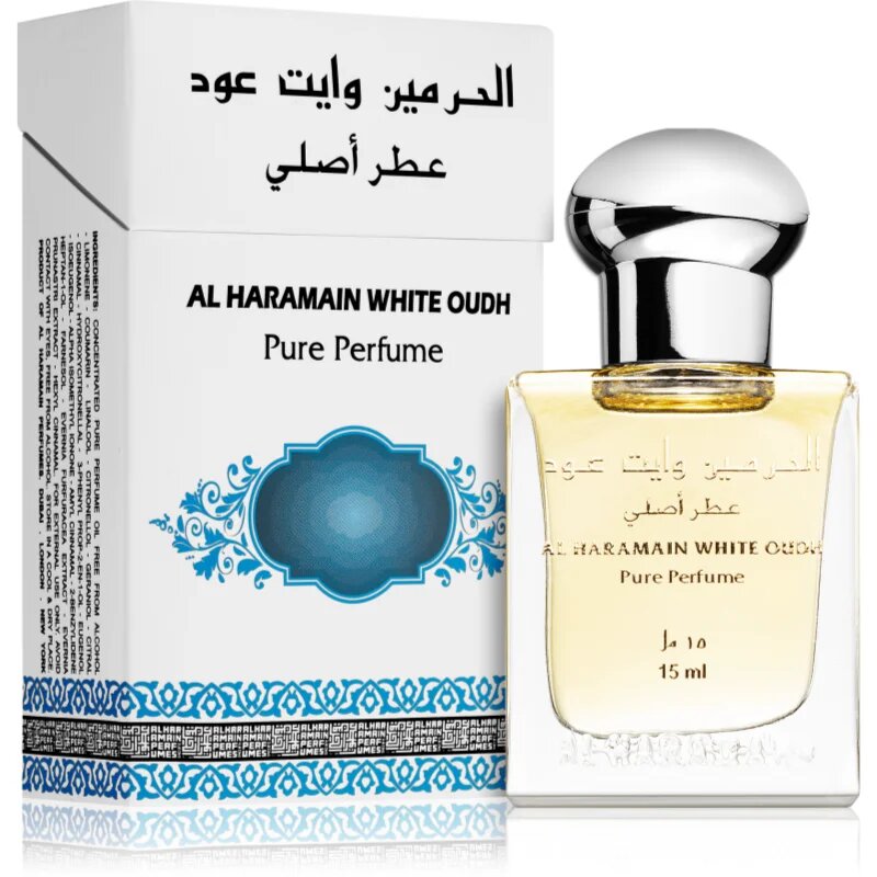 Al Haramain White Oudh parfémovaný olej unisex 15 ml