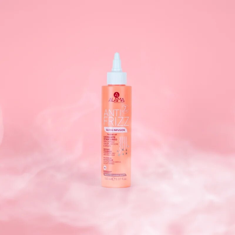 Alama Professional Anti Frizz Gloss Infusion bezoplachové sérum pro lesk a hebkost vlasů 150 ml