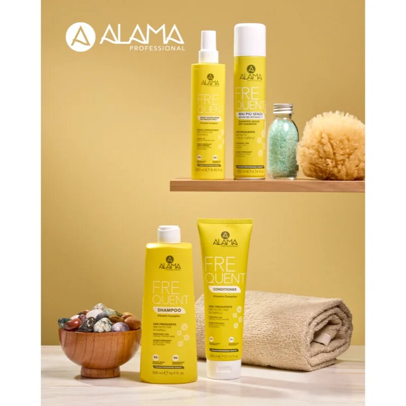 Alama Professional Frequent Detangler Spray bezoplachový sprej pro snadné rozčesání vlasů 250 ml