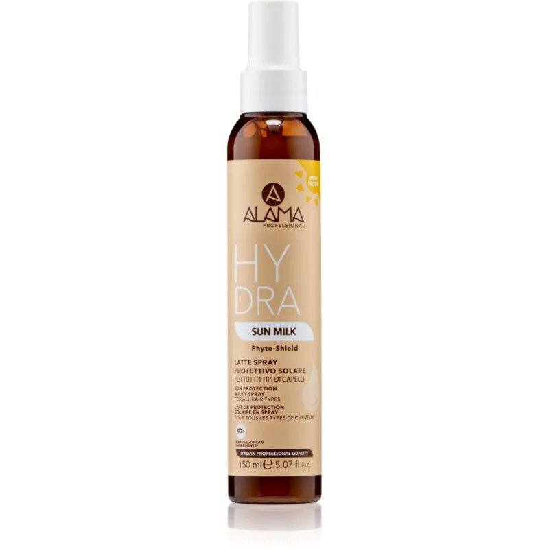 Alama Professional Hydra Sun Milk Phyto-Shield ochranné mléko na vlasy proti slunečnímu záření 150 ml