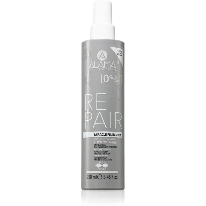 Alama Professional Repair Miracle Fluid 5 in 1 regenerační fluid na vlasy 250 ml