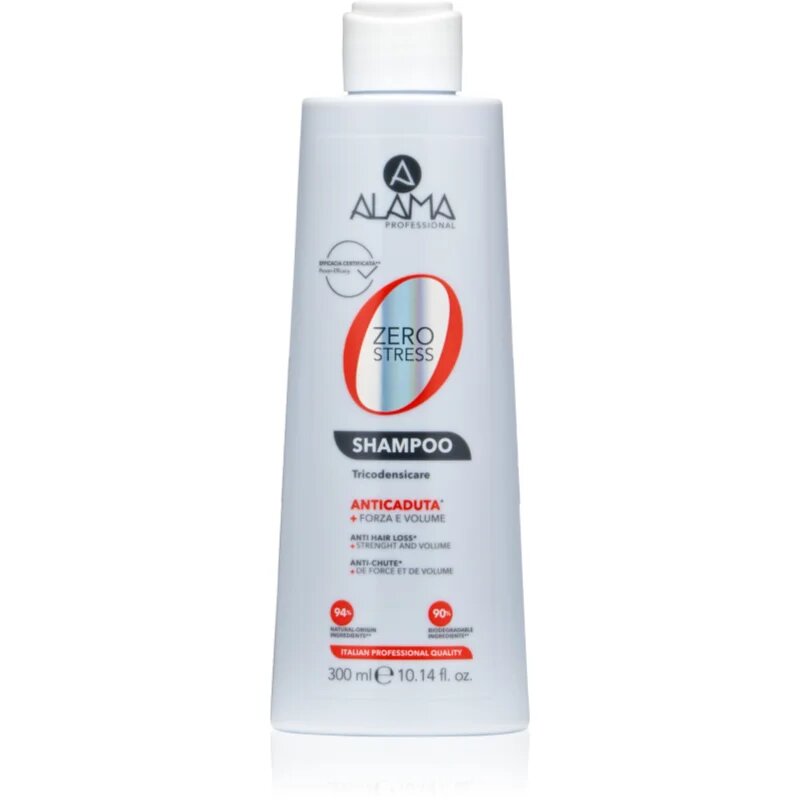 Alama Professional Zero Stress Anti-Hair Loss Shampoo šampon proti vypadávání vlasů 300 ml