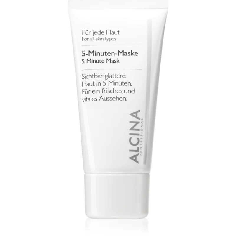 Alcina For All Skin Types 5minutová maska pro svěží vzhled pleti 50 ml