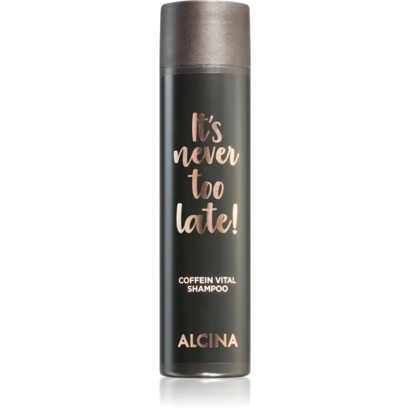 Alcina It's never too late! kofeinový šampon pro posílení vlasů 250 ml