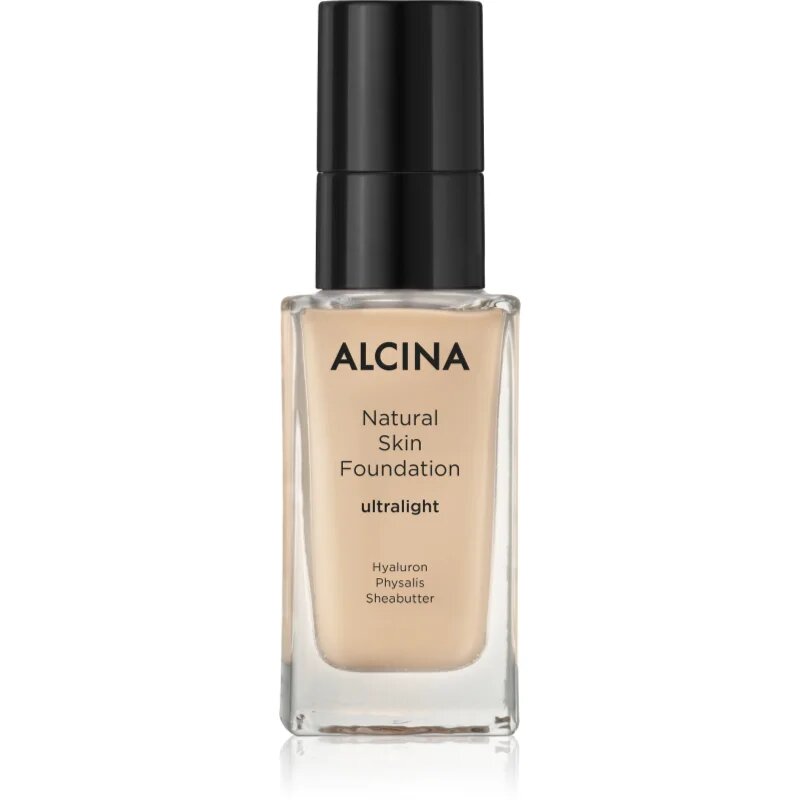 Alcina Natural Skin Foundation ultra lehký make-up odstín Ultralight 35 ml