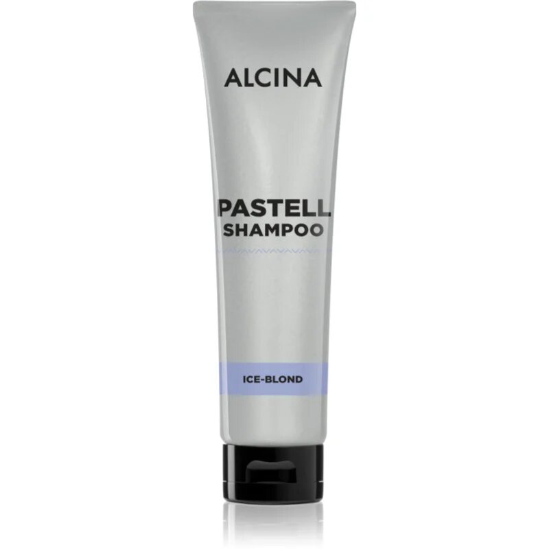 Alcina Pastell osvěžující šampon pro zesvětlené melírované studené blond vlasy 150 ml