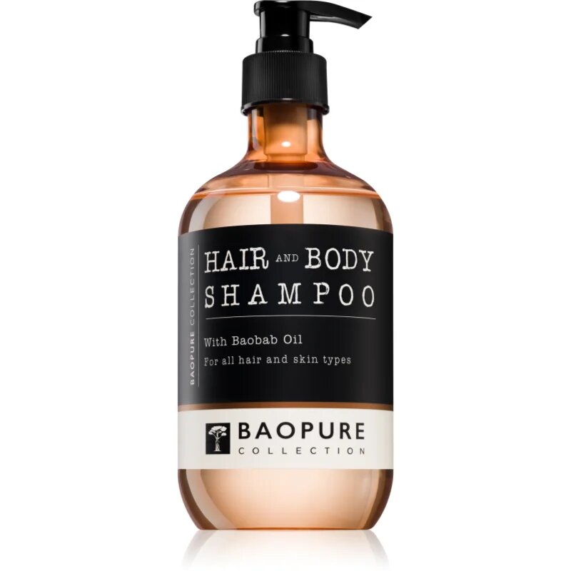 Alda cosmetics Baopure šampon na vlasy a tělo 475 ml