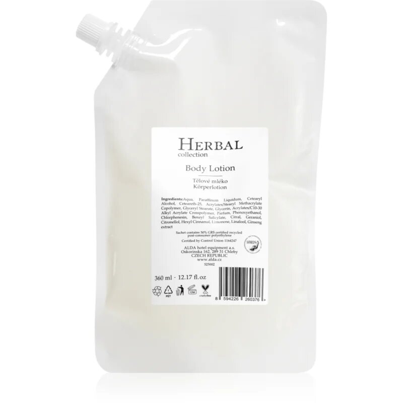 Alda cosmetics Herbal Collection tělové mléko 360 ml