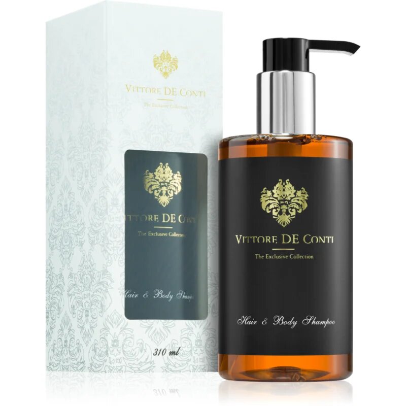 Alda cosmetics Vittore De Conti šampon na vlasy a tělo 310 ml