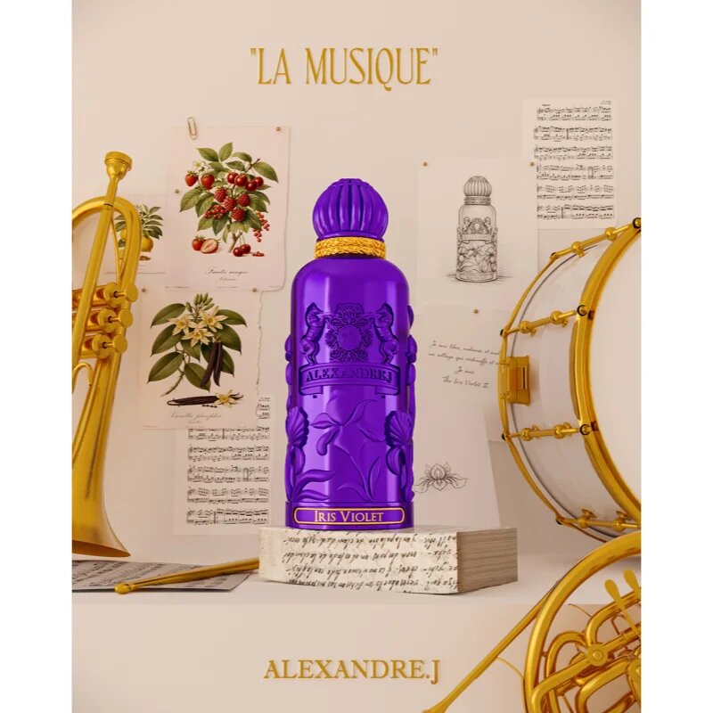 Alexandre.J The Elixir Collector Iris Violet II parfémovaná voda unisex 100 ml