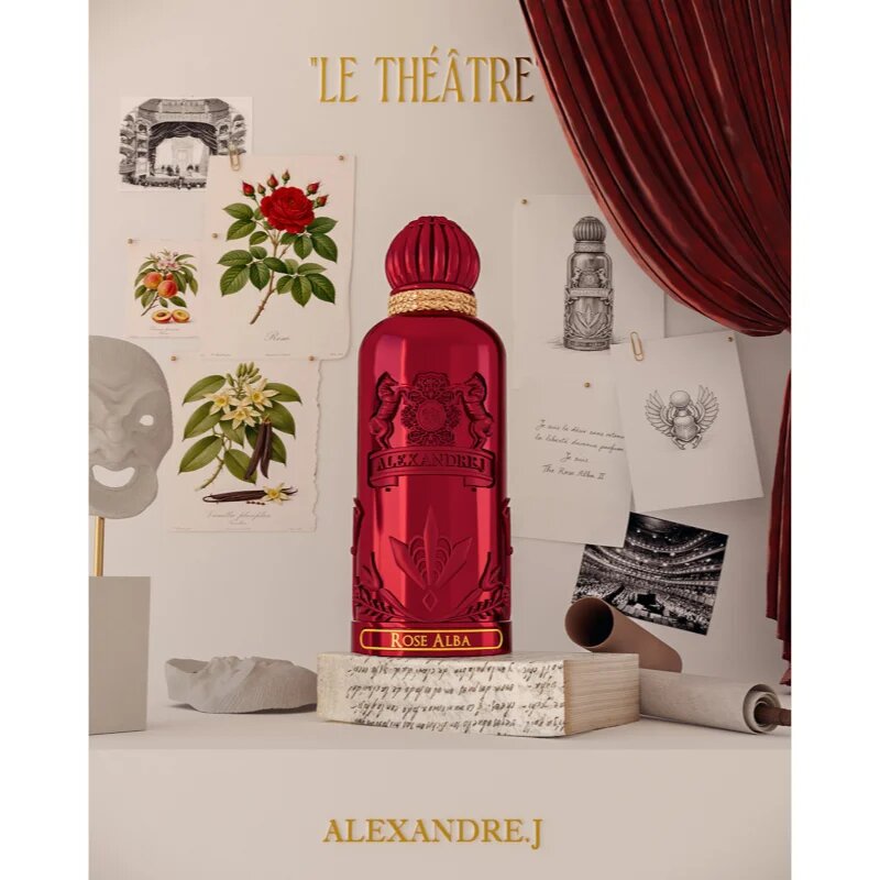 Alexandre.J The Elixir Collector Rose Alba parfémovaná voda unisex 100 ml