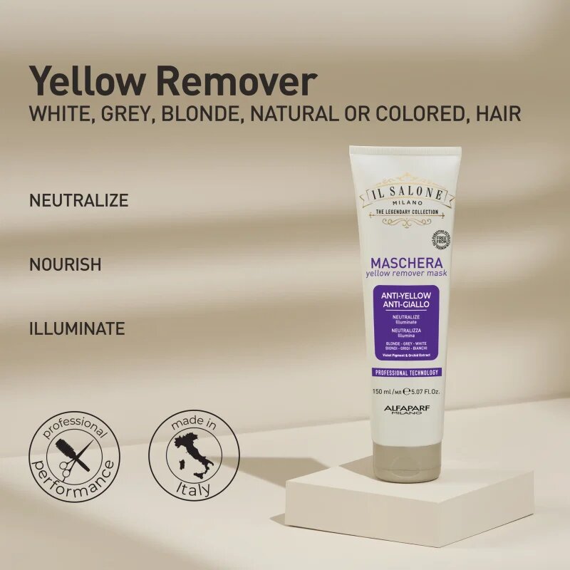 Alfaparf Milano Il Salone Milano Anti-yellow maska neutralizující žluté tóny 150 ml