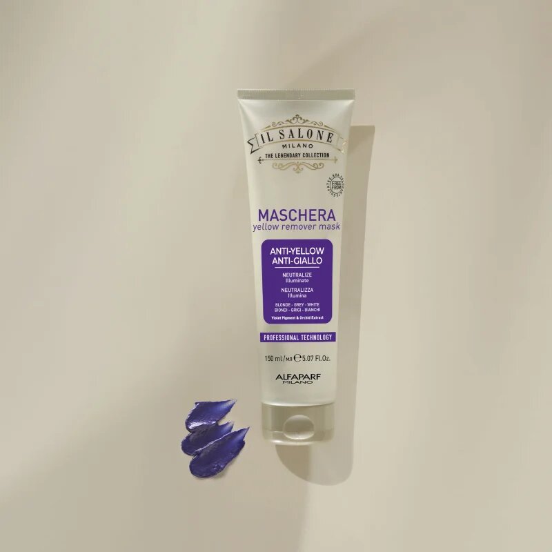 Alfaparf Milano Il Salone Milano Anti-yellow maska neutralizující žluté tóny 150 ml