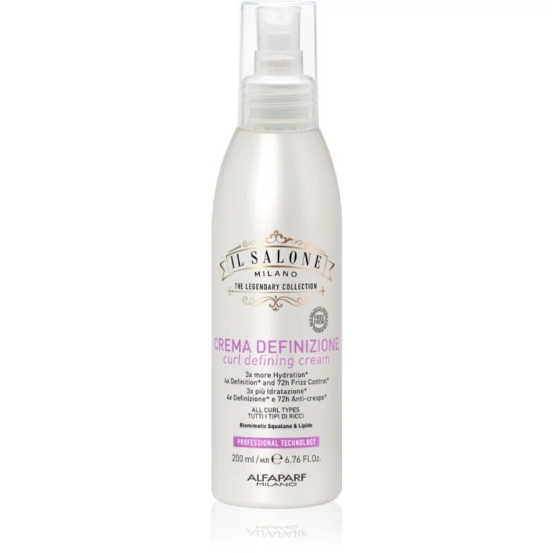 Alfaparf Milano Il Salone Milano Curls bezoplachová péče pro kudrnaté vlasy 200 ml