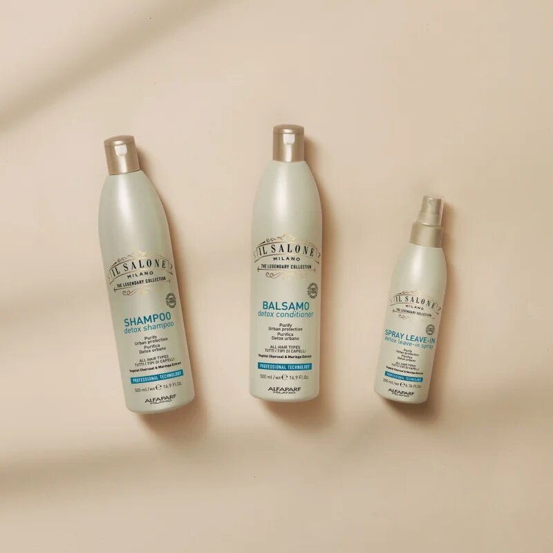 Alfaparf Milano Il Salone Milano Detox čisticí detoxikační šampon pro vlasy vystavené znečištěnému ovzduší 500 ml
