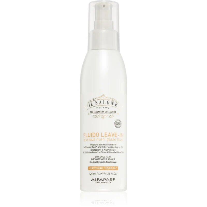 Alfaparf Milano Il Salone Milano Glorious Nutri Glaze Fluid bezoplachový sprej pro suché vlasy 125 ml