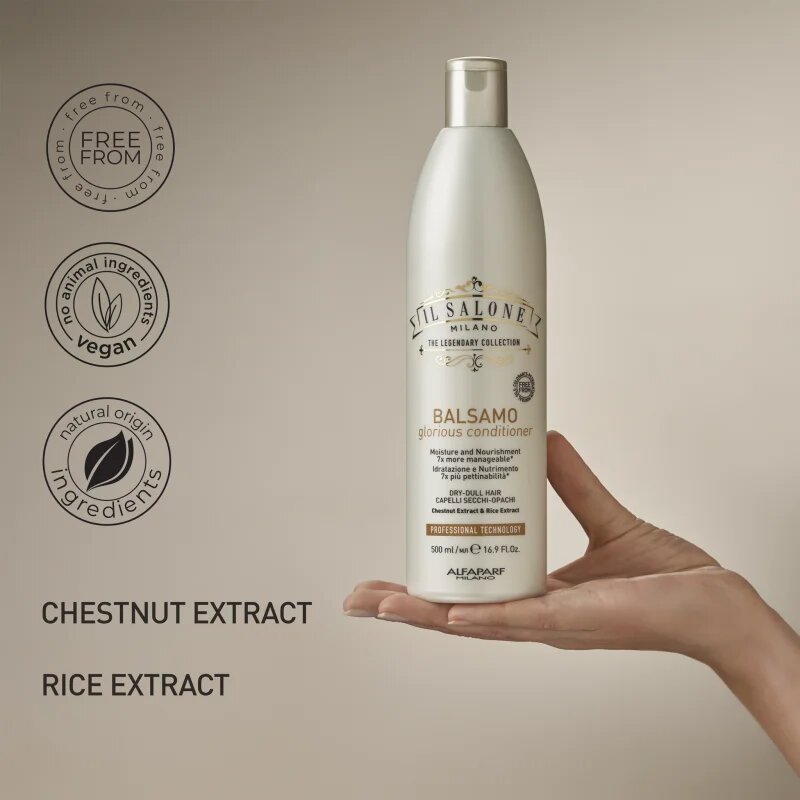 Alfaparf Milano Il Salone Milano Glorious vyživující kondicionér pro suché a poškozené vlasy 500 ml