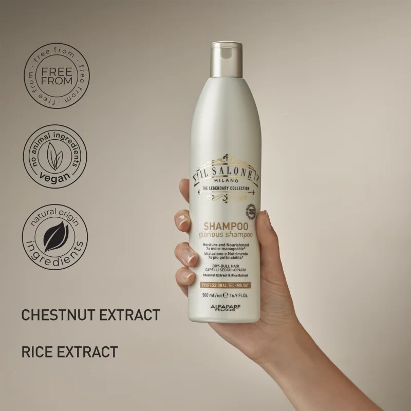 Alfaparf Milano Il Salone Milano Glorious vyživující šampon pro poškozené vlasy 500 ml