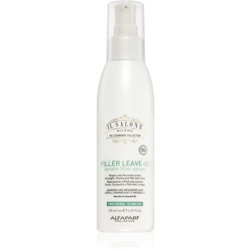 Alfaparf Milano Il Salone Milano Keratin Filler Serum sérum pro suché a poškozené vlasy 125 ml