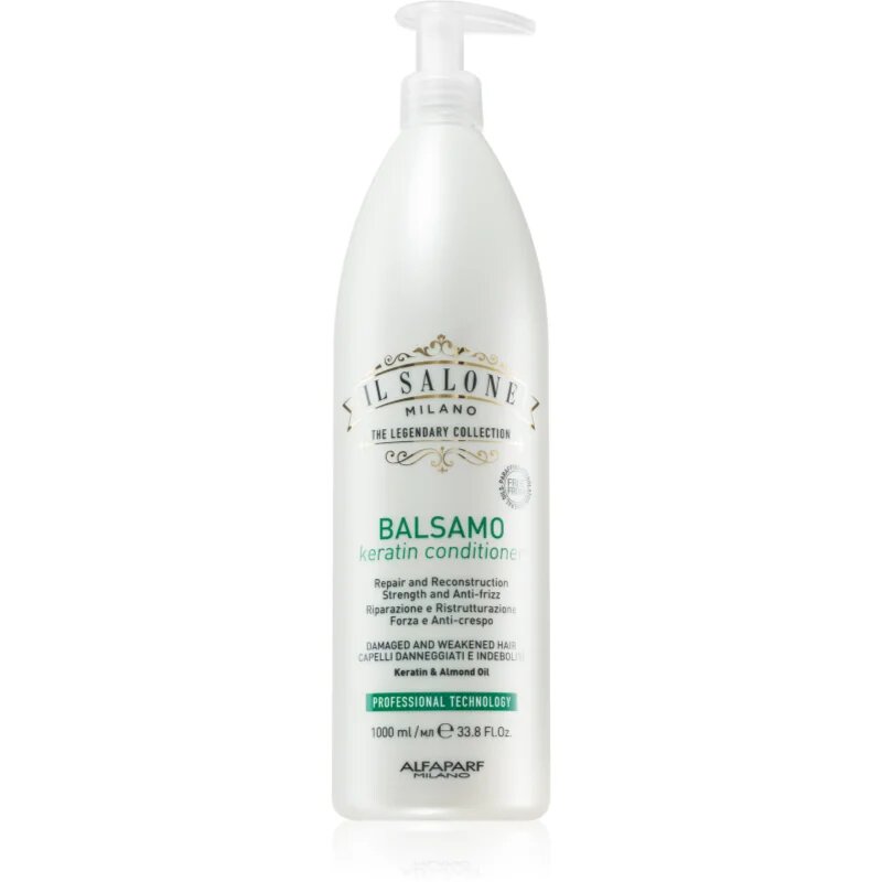 Alfaparf Milano Il Salone Milano Keratin obnovující kondicionér pro poškozené vlasy 1000 ml